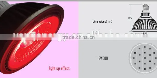 VANQ Led Flower Lights With DR FR White,COB Grow Led Flowering Lamp 18w photo-3