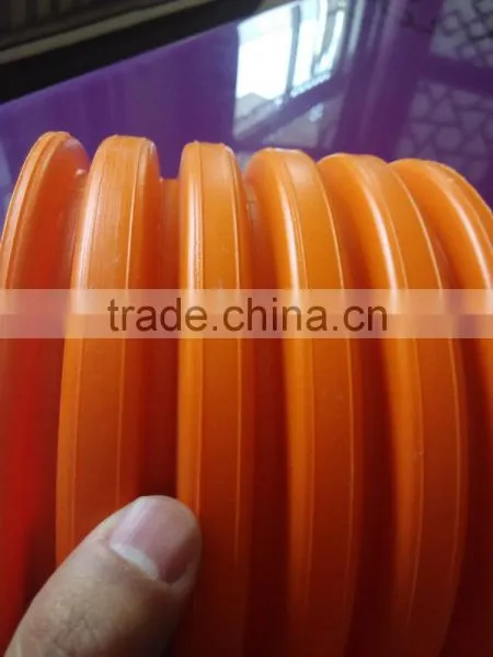 Double Wall Corrugated Electrical Modified Polypropylene MPP Pipe photo-2