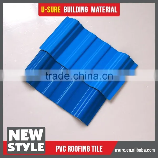 Anti Rust Asa Coated Plastic Roof Tiles Roofing Sheet photo-2