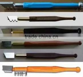 Diamond plastic handle glass cutter
