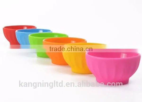 Silicone Bowl, Ice Cream Bowl, Baby Bowl Shatterproof Good Hand Feel Baby Favorite