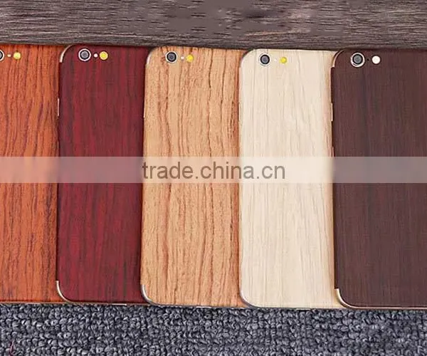 Wood Grain Full Body Phone Sticker Screen Protective Film for Iphone 6/plus photo-6