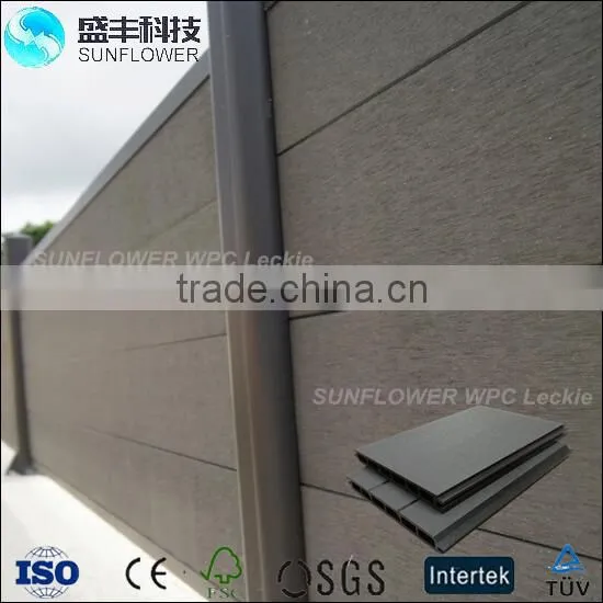 Wpc Fencing for Outdoor High Standard Outdoor Wpc Fencing Supplier Wpc Fence Panel 205*20MM photo-2