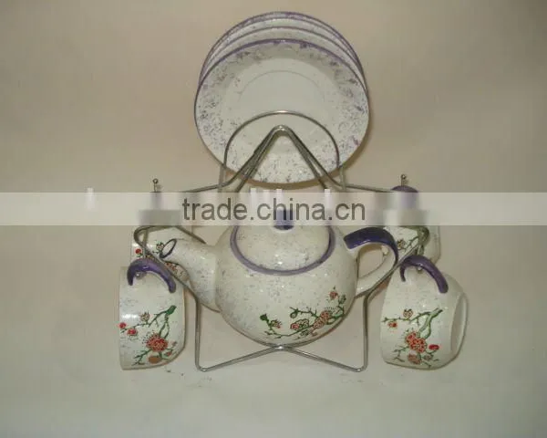 Promotion Porcelain Tea Set With Stand