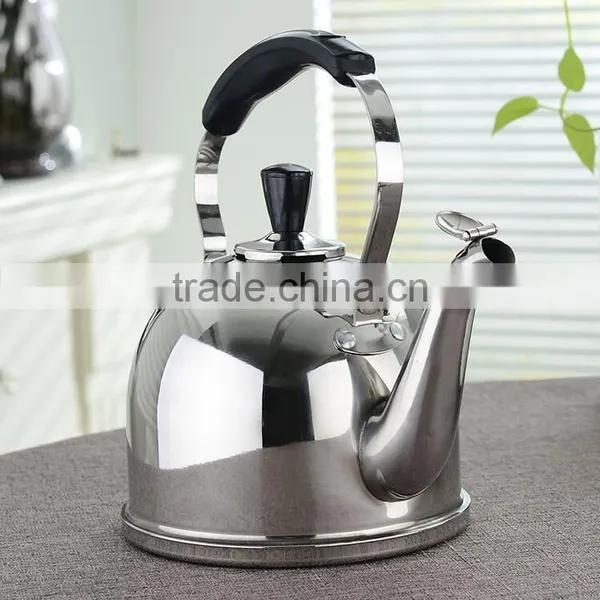 201 Stainless Steel Kitchen Cooking Whistling Kettle With Funnel/ Water Jug photo-2