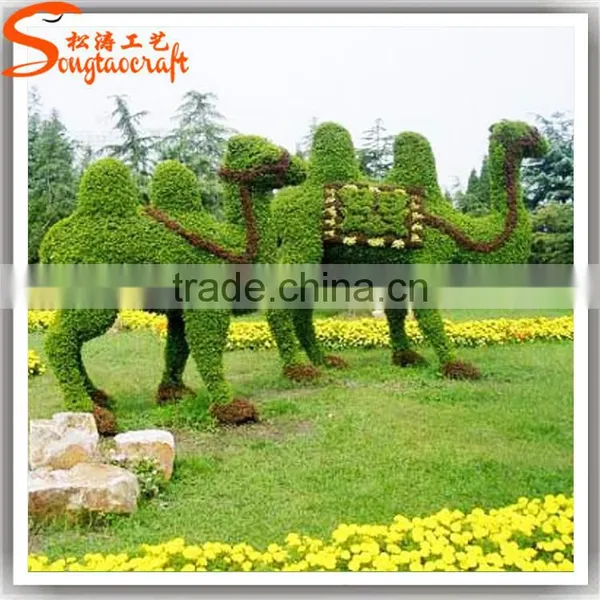 Latest Design Different Posture Metal Artificial Topiary Animal photo-6