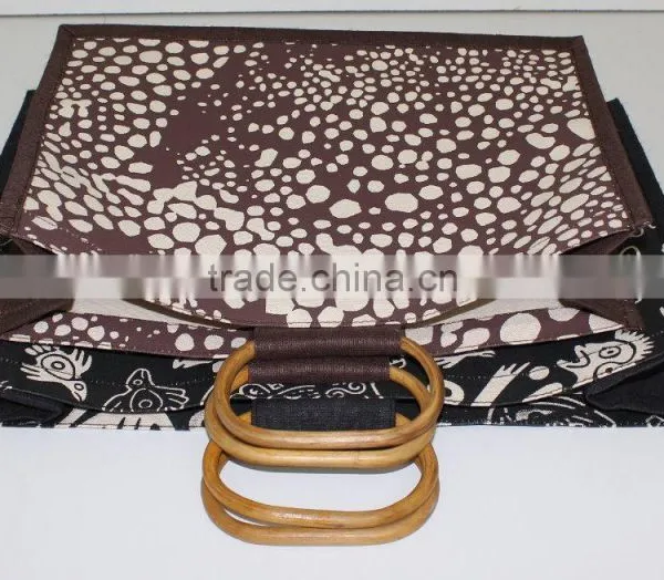 Laminated Canvas Tote Bag - Overall Animal Print - Customized as per the Requirement photo-5
