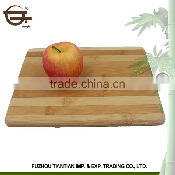 Custom Eco-friendly Square Bamboo Cutting Board Chopping Board