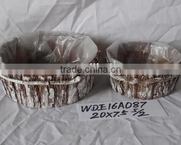 Decorative Moss and Sisal Flower Pot With Handle Material Moss,sisal, Grass,cornhusk photo-5