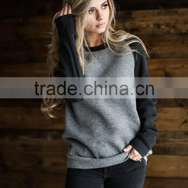 Jersey Baseball Classic Unisex Eco Fleece Ribbed Neckline Raglan Sleeve Baseball Sweater Mens Crewneck Sweatshirt photo-4