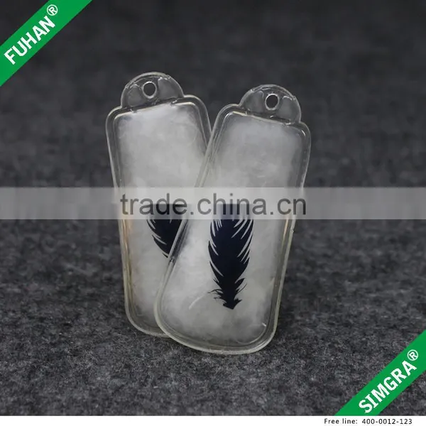 Custom Logo Winter Coat Filled Down Feather Tag photo-3