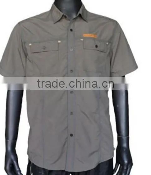 Quick-drying Removable Sleeve Shirt / Outdoor Casual Shirt / Fishing Shirt Sunscreen photo-2