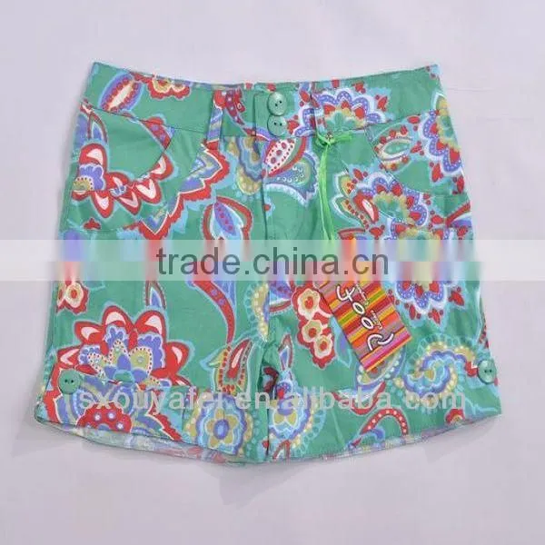 Stock Printed Shorts Kids Custom Printed Shorts Summer Shorts