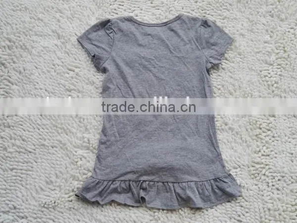 Garment Stocks Girl's Fashion New Desgin T-shirt photo-6