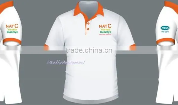 Promotion Cotton T Shirt Polo T-shirt Polo Shirt Uniform, Short Sleeves Polo