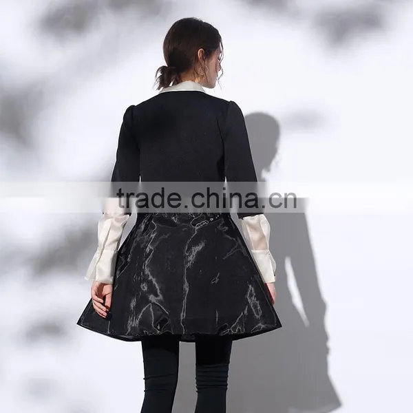 Maxnegio Wommen Coat Autumn 2017 Zipper Coat Fashion Coat photo-5