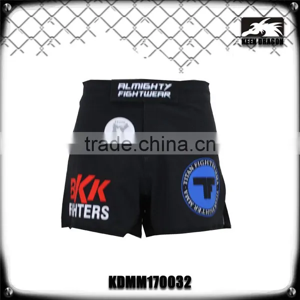 Short Cut Mma Training Shorts With Custom Logo and Design photo-2