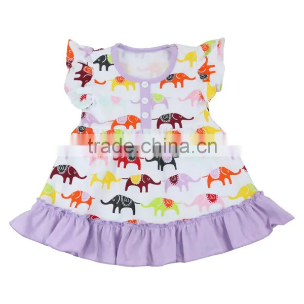 Baby Girls Cotton Ruffle Outfits Owl Dress Kids Boutique Outfit Toddler Girl Clothes photo-6