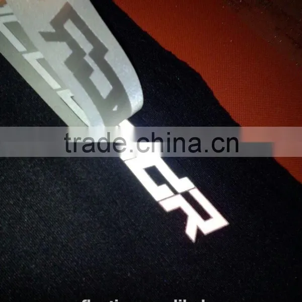 Machine Washable Decorative Reflective Vinyl Sticker Heat Transfer on Clothes photo-4