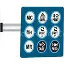 Waterproof IP67 IP54 Gloss PC Flexible Membrane Switch Metal Dome For Apparatuses