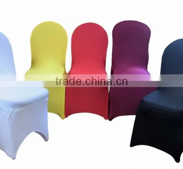 Banquet Lycra Chair Cover Wedding Spandex Chair Cover Spandex Stretch Seat Cover photo-3