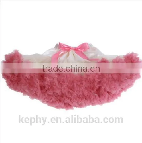 Girl's Solid Color Dance Tutu Pettiskirt 0-10T