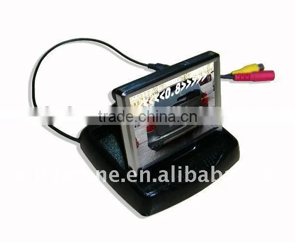 3.5inch Flip-open LCD Car Monitor,3.5 Inch TFT-LCD Monitor photo-3