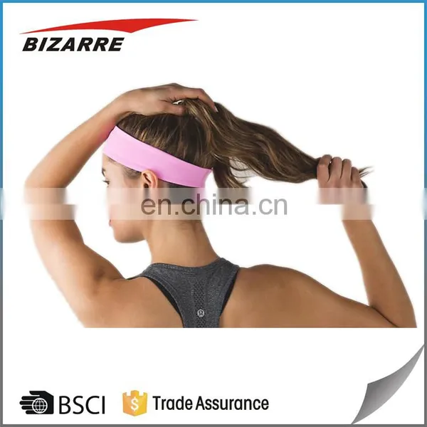 Wholesale Custom Elastic Logo Printed Sports Headband photo-5