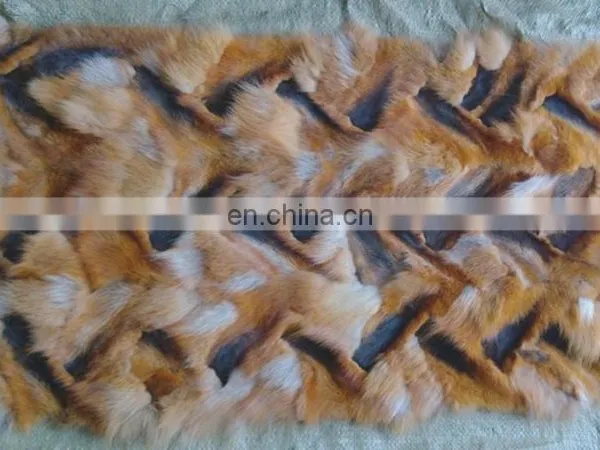 100% Real Natural Fox Fur Plate