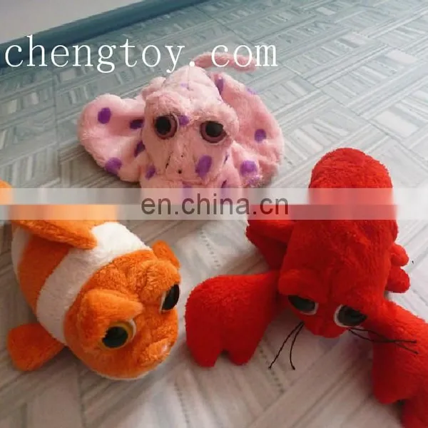 Plush &stuffed Soft White Plush Sea Animal Toys