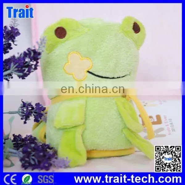 3D Cute Cartoon Soft Coral Fleece Plush Air Conditioning Blankets Baby Bedding photo-3
