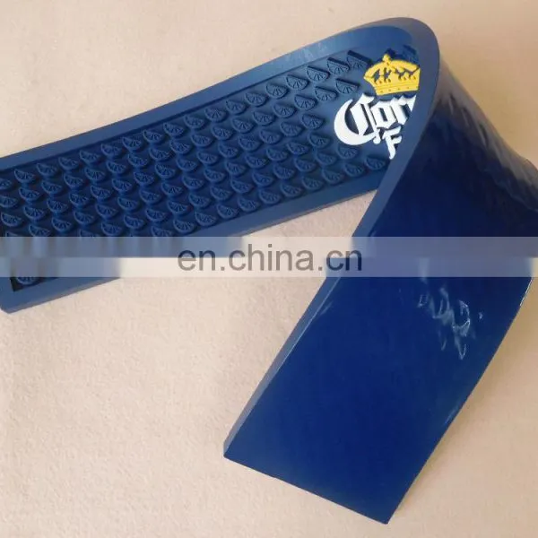 Pvc Brand Logo Bar Mat With Different Color photo-5