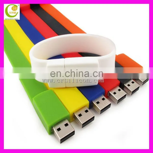 Glow Usb Bracelet Silicone,usb Rubber Bracelet,silicon Power Usb Drive photo-5