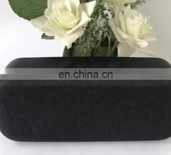 5W*2 Bluetooth Speaker Portable Wireless Stereo Creative Home Outdoor Car Phone Subwoofer With Cloth Fabric photo-3