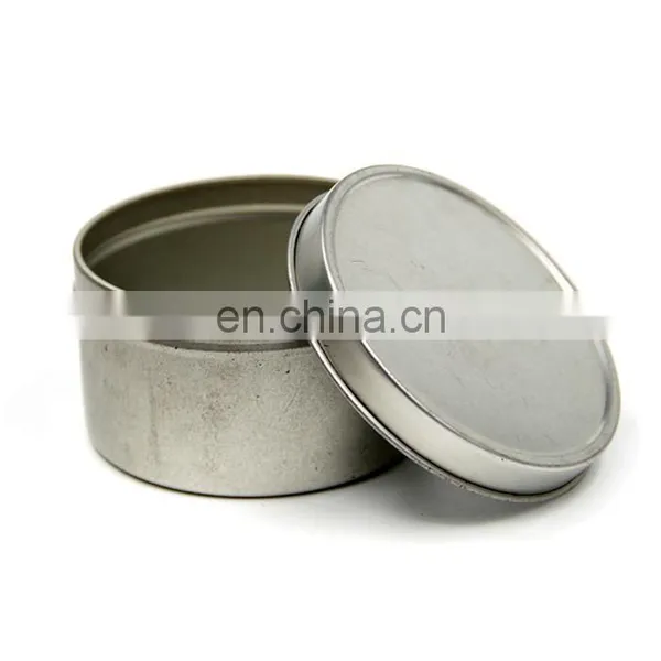 Dongguan Factory Candle Soy Round Cylinder Screw Cap Aluminium Tin photo-3