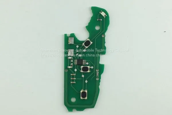 3 Button Audi Remote Control Flip Key for A4 231G