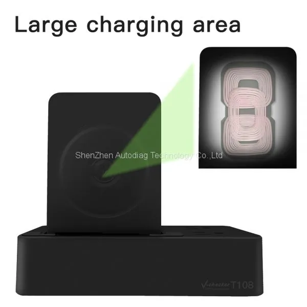 3-in-1 Smart Wireless Charger for pc Phone Laptop photo-4