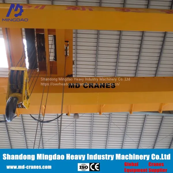 CE ISO Approved Double Girder / Beam Overhead Bridge Crane for Sale photo-4
