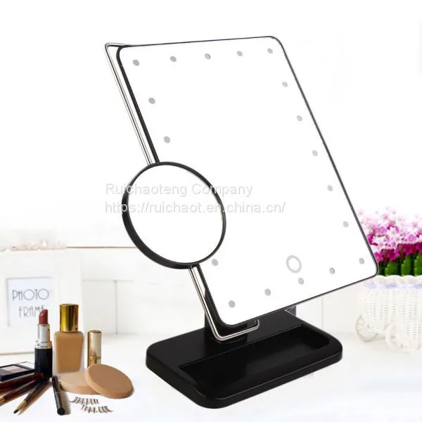 Зеркало для макияжа с LED подсветкой