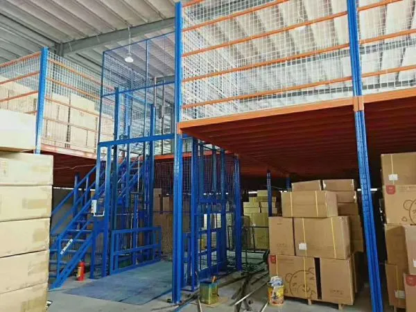 Metal Shelving Shelf Supported Mezzanine Powder Coated Finish photo-2