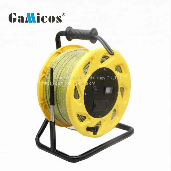 GLT500A 30-500m Steel Tape Battery Deep Well Underground Water Level Indicator
