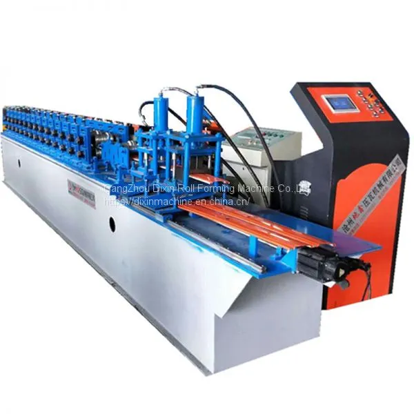 Shutter door Iron  used stainless steel with punching Roll Forming Machine