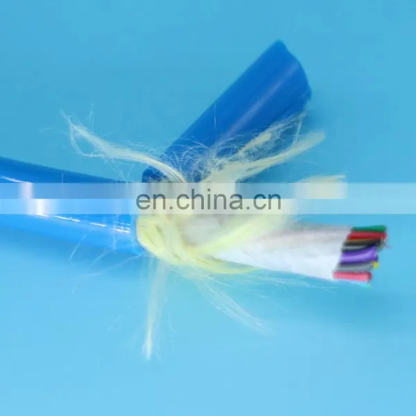 Polyurethane Pipe Robot Cable With Kevlar Braid Shielded Sewer Robot Cable photo-3