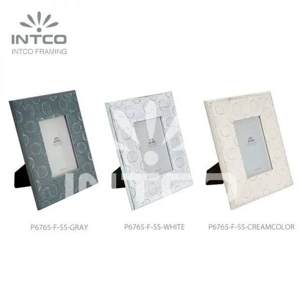 INTCO Rustic Distressed Finish Photo Frame for Table or Wall Decor 4×6 5×7 8×10 Inch photo-2