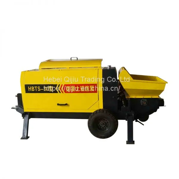 ZW-30 Diesel Concrete Mixer Pump QIJIU photo-2