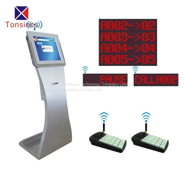Factory OEM Floor Stand Queue System Ticket Dispenser Ticket Dispenser Kiosk photo-2
