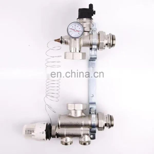 Thermostatic Mixing Control Valve Manifold Underfloor Heating Mix System