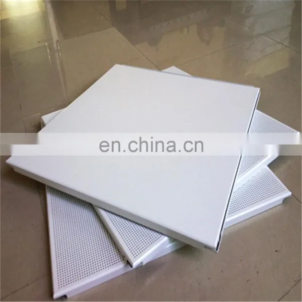 High Quality Indoor Use Fireproof/waterproof Metalwork/aluminum Clip-in Ceilings for Office Roof Decor photo-6