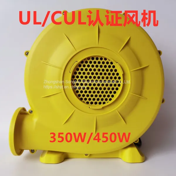 350W 0.5hp inflatable blower bounce house blower motor electric blower