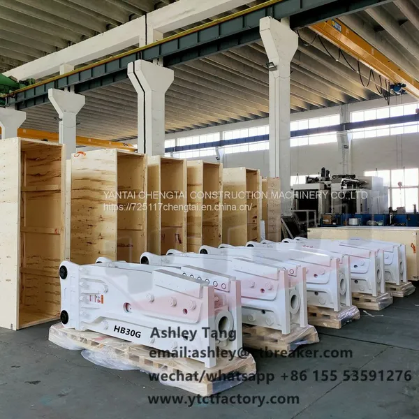 China Excavator Attachment Hydraulic Concrete Rock Breaker Jack Hammer Breaking Hammer Hb40g Hb30g Hb20g HB15G photo-5